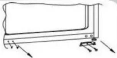 HAIER HAUN518EWK - Inversione dello sportello dell'elettrodomestico - 3