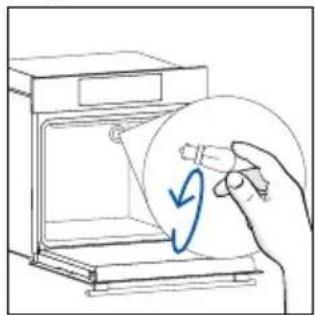 HAIER H6 ID46G5SHTB - Changing the bulb on top: - 3