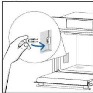 HAIER H6 ID46G5SHTB - Changing the lateral bulb: - 4