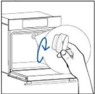 HAIER H6 ID46G5SHTB - Changing the bulb on top: - 5
