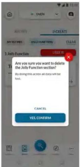 HAIER H6 ID46G5SHTB - How to edit the Jolly function: - 2