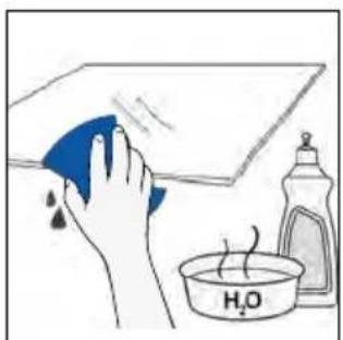HAIER H6 ID46G5SHTB - OUTSIDE THE OVEN: removal and cleaning the glass door - 6