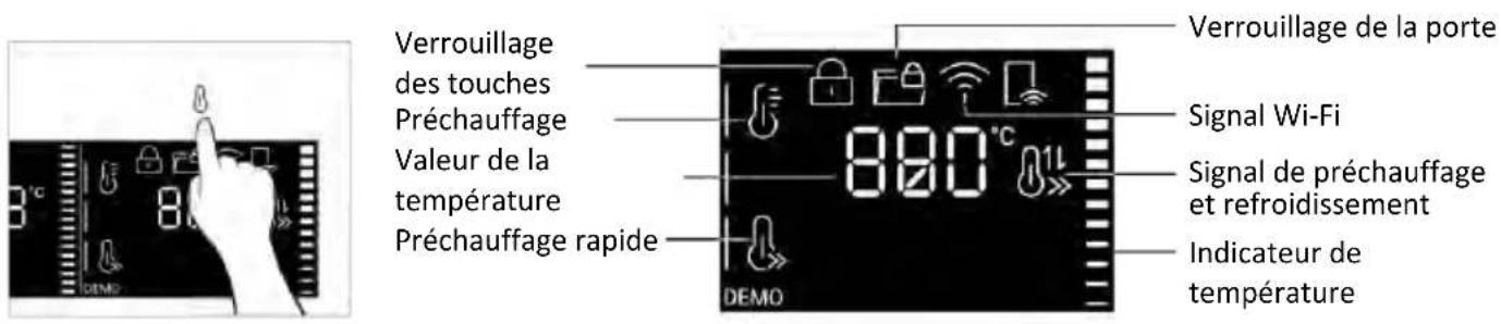 HAIER H6 ID46G5SHTB - MENUTEMPÉRATURE - 1