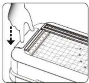 OLYMPIA Laminator A 260 Combo - Emptying the hole punch - 1