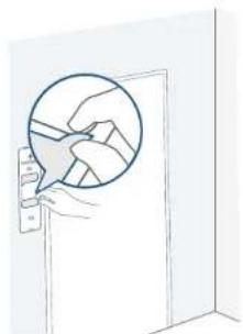 eufy Video Doorbell Dual 2K (Wired) - Hook the Doorbell on the Mounting Bracket - 1