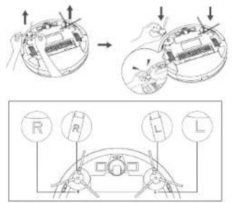eufy RoboVac LR20 - Remplacement des brosses latérales - 2