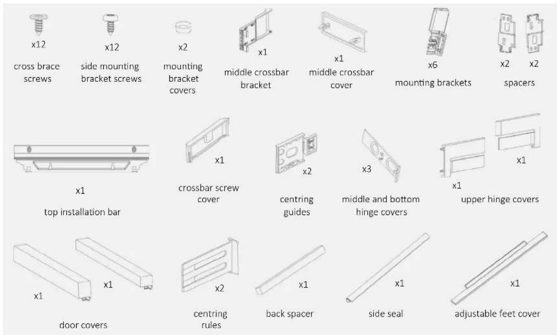 HAIER HBW7519CF - Installation tools - 2