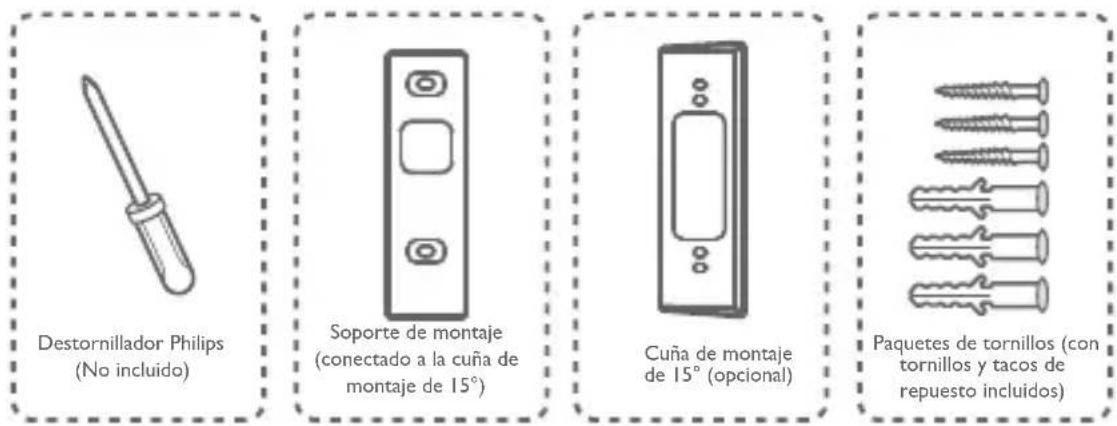 eufy Video Doorbell Dual 2K (Battery-Powered) - Instalación del soporte - 1