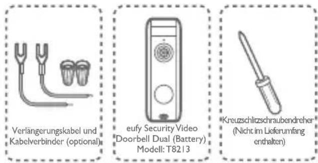 eufy Video Doorbell Dual 2K (Battery-Powered) - Anschließen der Türklingelverkabelung an die Türklingel - 1