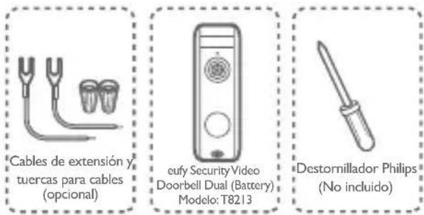 eufy Video Doorbell Dual 2K (Battery-Powered) - Conexión del cableado de timbre existente al timbre - 1
