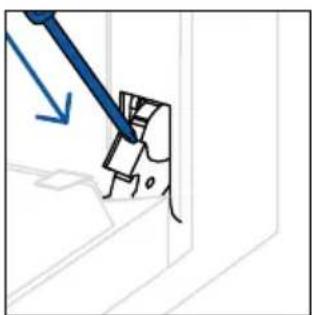 HAIER H6 ID66G3SHTB - OUTSIDE THE OVEN: removal and cleaning the glass door - 10