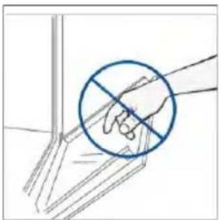 HAIER H6 ID66G3SHTB - EXTERIEUR DU FOUR : retrait et nettoyage de la porte en verre - 4