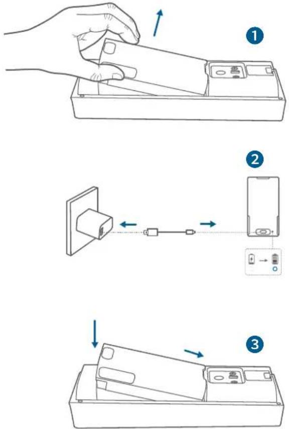 eufy Video Doorbell C31 - Étape 1. Chargez le bloc-batterie - 1