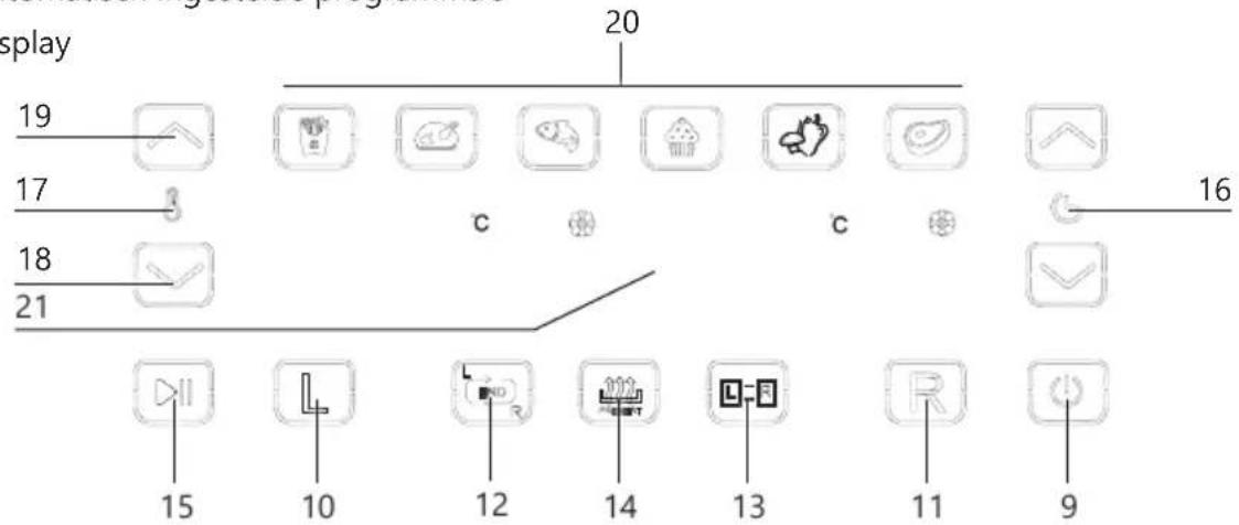 DOMO DO546FR - BEDIENINGSPANEEEL - 2