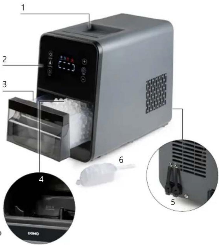 DOMO DO9286IB - PANEL DE CONTROL - 1