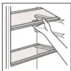 DOMO DO91708R - MOVING THE SHELVES AND DOOR RACK - 1