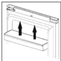 DOMO DO91708R - MOVING THE SHELVES AND DOOR RACK - 2