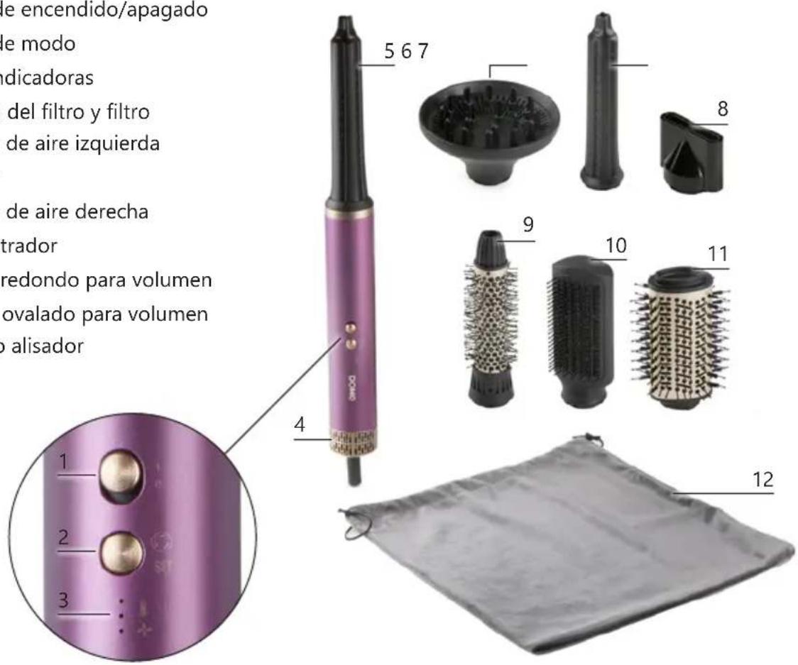 DOMO DO54782HS - PIEZAS - 1