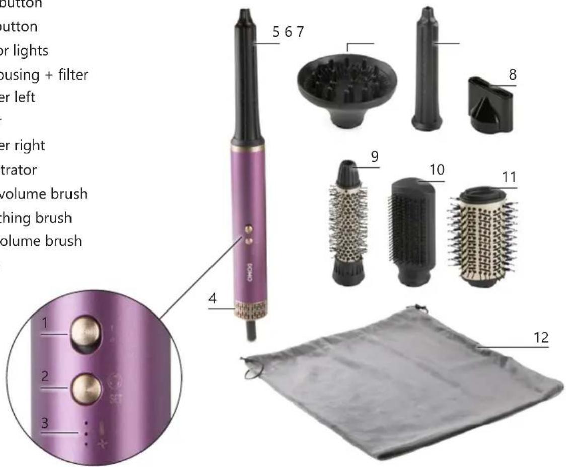DOMO DO54782HS - PARTS - 1
