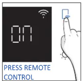 HAIER H6 ID25B3LHTB - How to activate Remote Control: - 2
