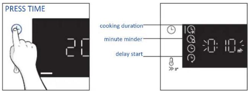 HAIER H6 ID25B3LHTB - TIME MENU - 1