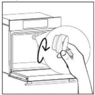 HAIER H6 ID25B3LHTB - Changing the bulb on top: - 5