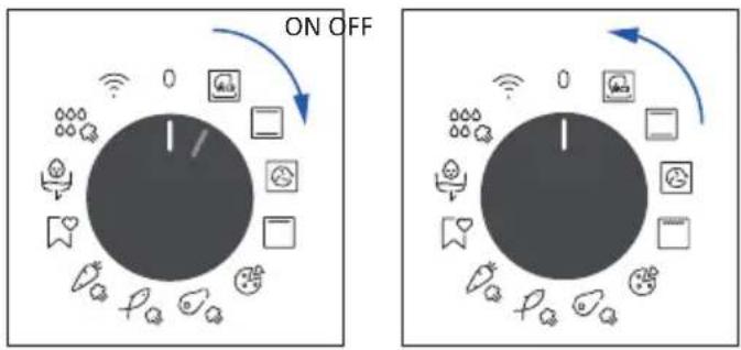 HAIER H6 ID25B3LHTB - SWITCHING ON/OFF THE OVEN - 1