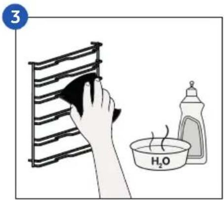 HAIER H6 ID25B3LPTX - CLEANING OF SIDE RACKS: - 3