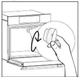 HAIER H6 ID25B3LPTX - Changing the bulb on top: - 5