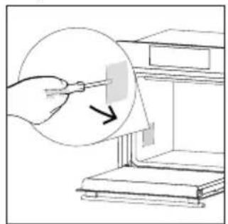 HAIER H6 ID25B3LPTX - Changing the lateral bulb: - 2