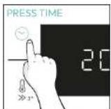 CANDY CA6 N5B3EPTB - TIME MENU - 1