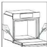 CANDY CA6 N5B3EPTB - OUTSIDE THE OVEN: - 1