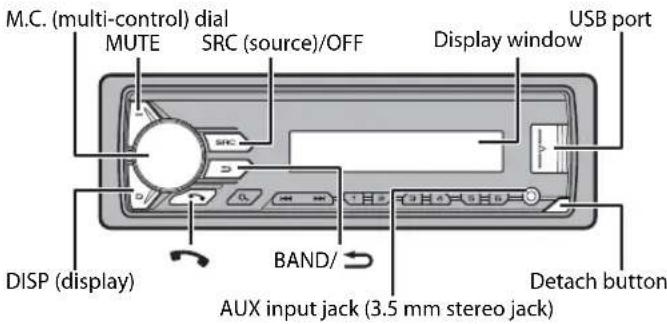 PIONEER MVH-X390BT - Basic operation - 1