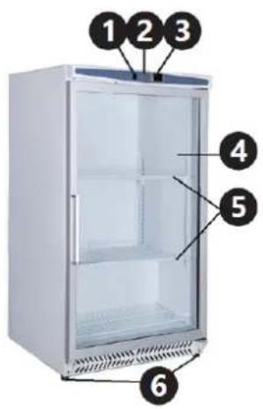 Royal Catering RCLK-W600 - Gerätebeschreibung - 1