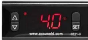 Accucold FS24LPRO - Digital Thermostat for the AGP96RF/AGP34RF - 1