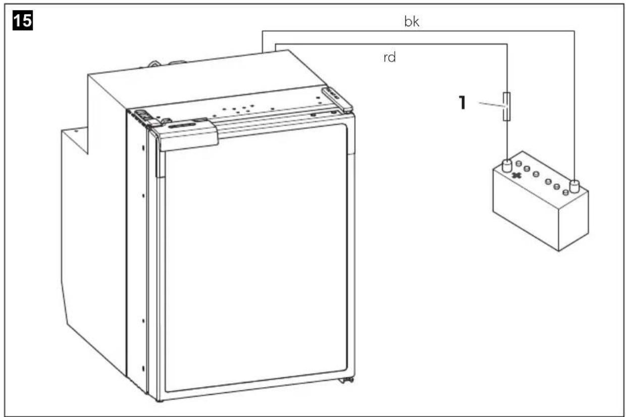 DOMETIC CRE 50E - Compressor refrigerator - 14