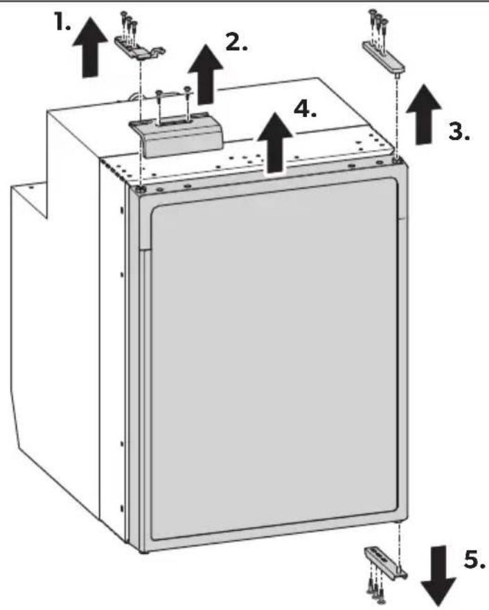 DOMETIC CRE 50E - Compressor refrigerator - 7
