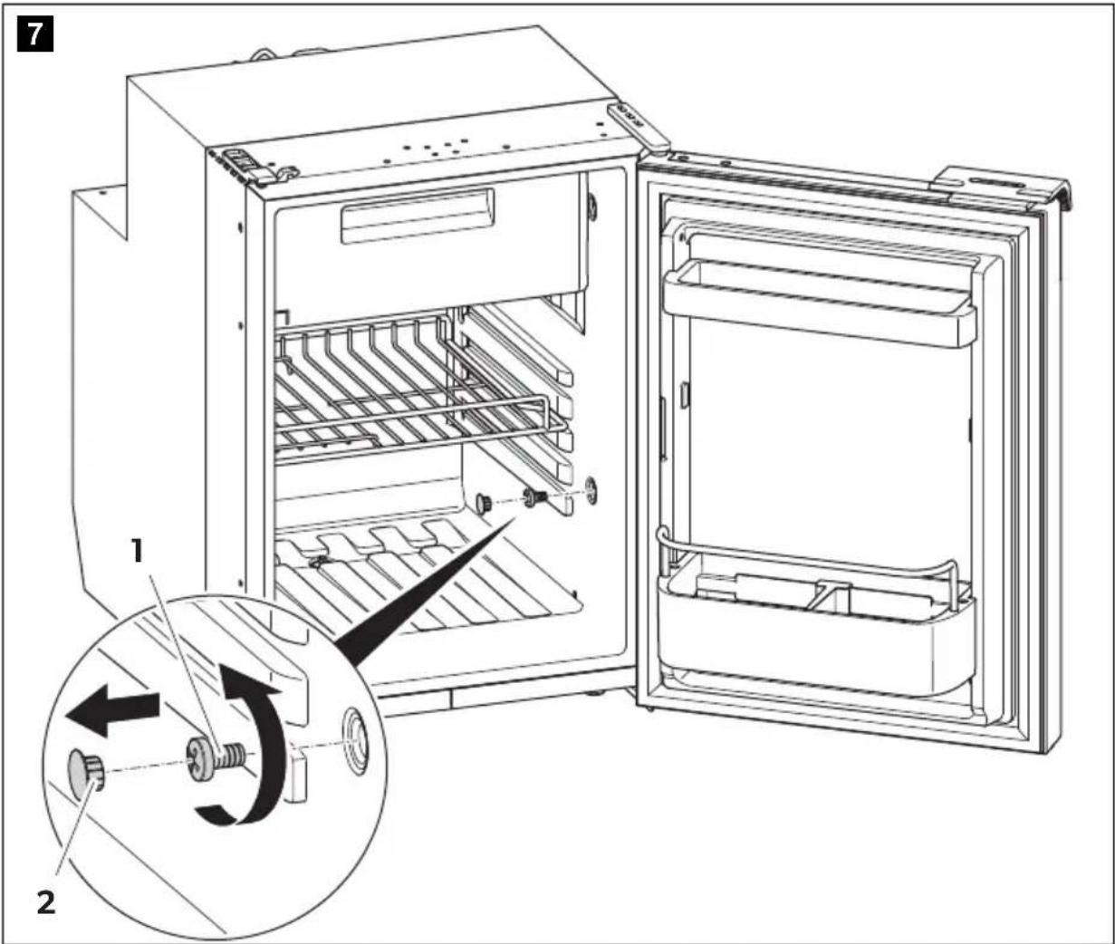 DOMETIC CRE 50E - Compressor refrigerator - 6
