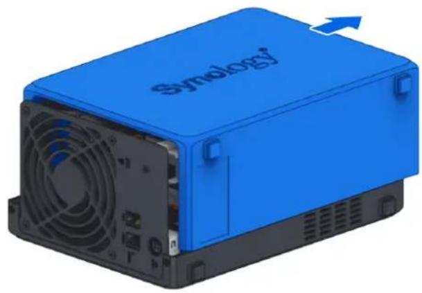 SYNOLOGY DP320 - Pour retirer le ventilateur défectueux - 3