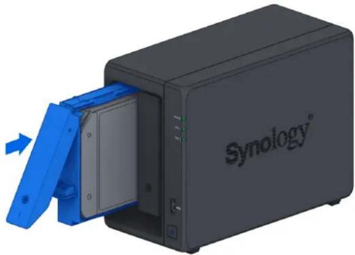 SYNOLOGY DP320 - Installer les disques - 3