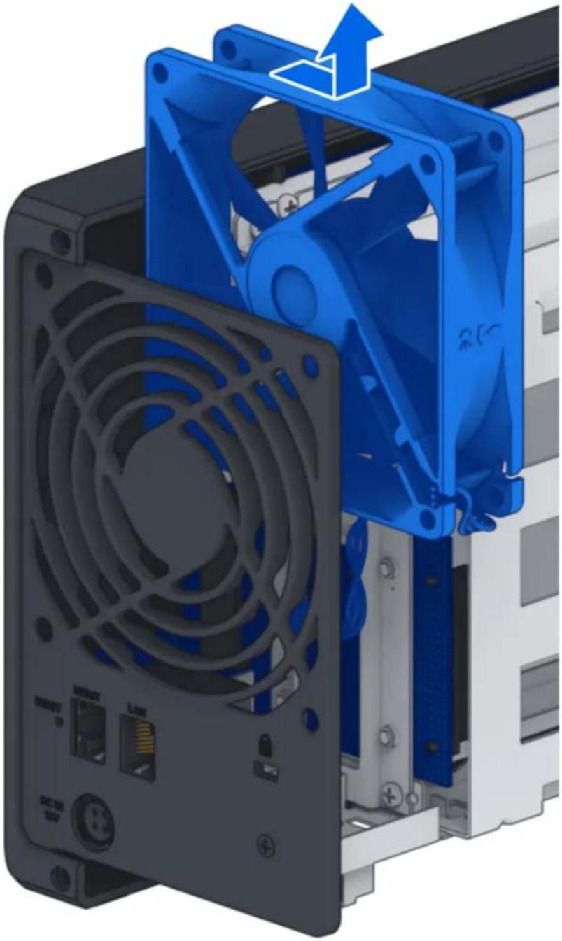 SYNOLOGY DP320 - Pour retirer le ventilateur défectueux - 7