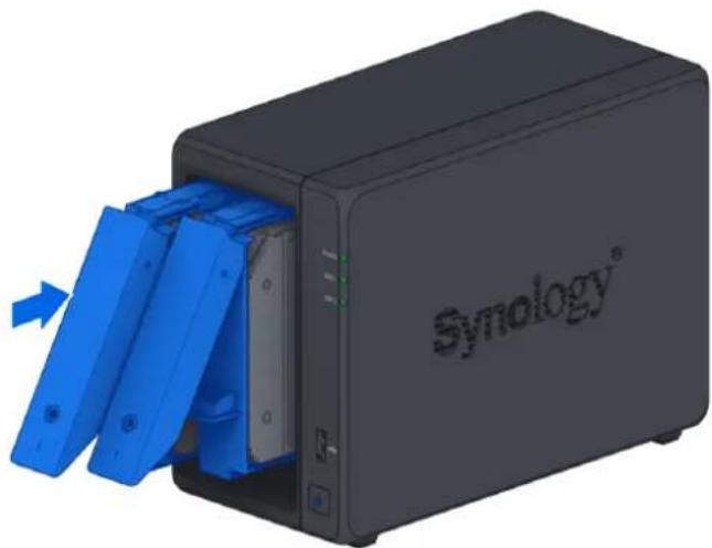 SYNOLOGY DP320 - Pour installer un nouveau ventilateur - 9