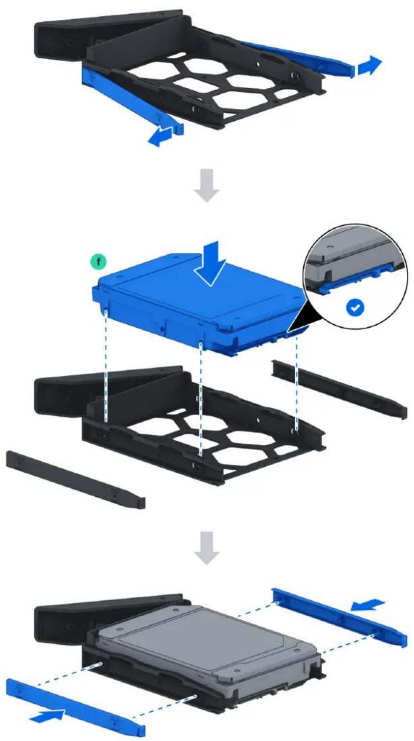SYNOLOGY DP320 - Installer les disques - 2