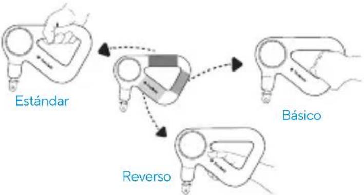 THERABODY Theragun Relief - Paso 1 Coger y sujetar el dispositivo. - 1
