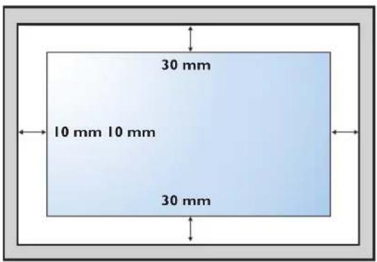 AG Neovo IFP8604P-AO - Conditions requises pour la ventilation - 1