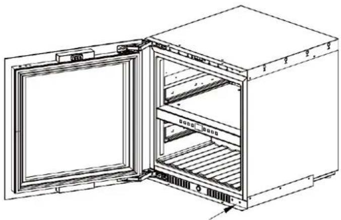 AVINTAGE AVI88PLATINUM - Reversibilidad de la puerta - 6