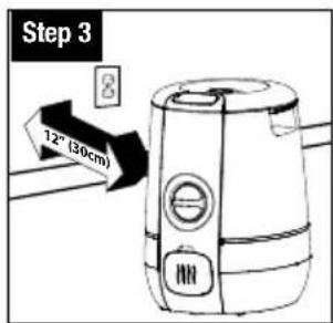 Vicks CoolRelief Cool Mist VUL600 - Setting Up Your Humidifier - 1