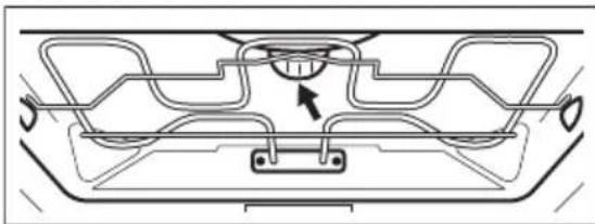 AEG TE7PB63ZAB - Obere Lampe - 1