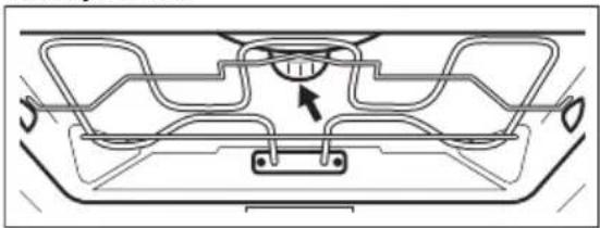 AEG TS6PB50WAB - Bovenlamp - 1