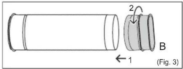 AEG Comfort 6000 AXP40U340CW - Exhausting hot air - 3